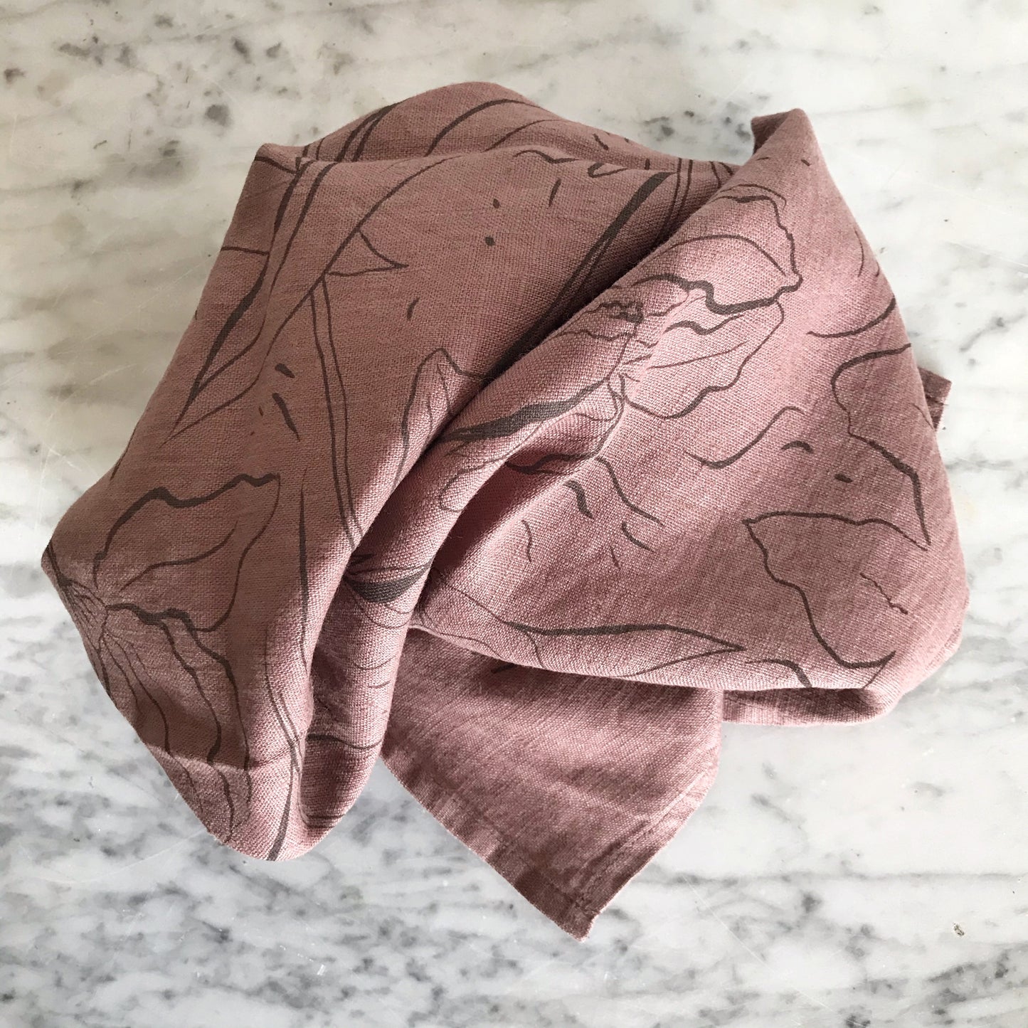 Iris Linen Tea Towel