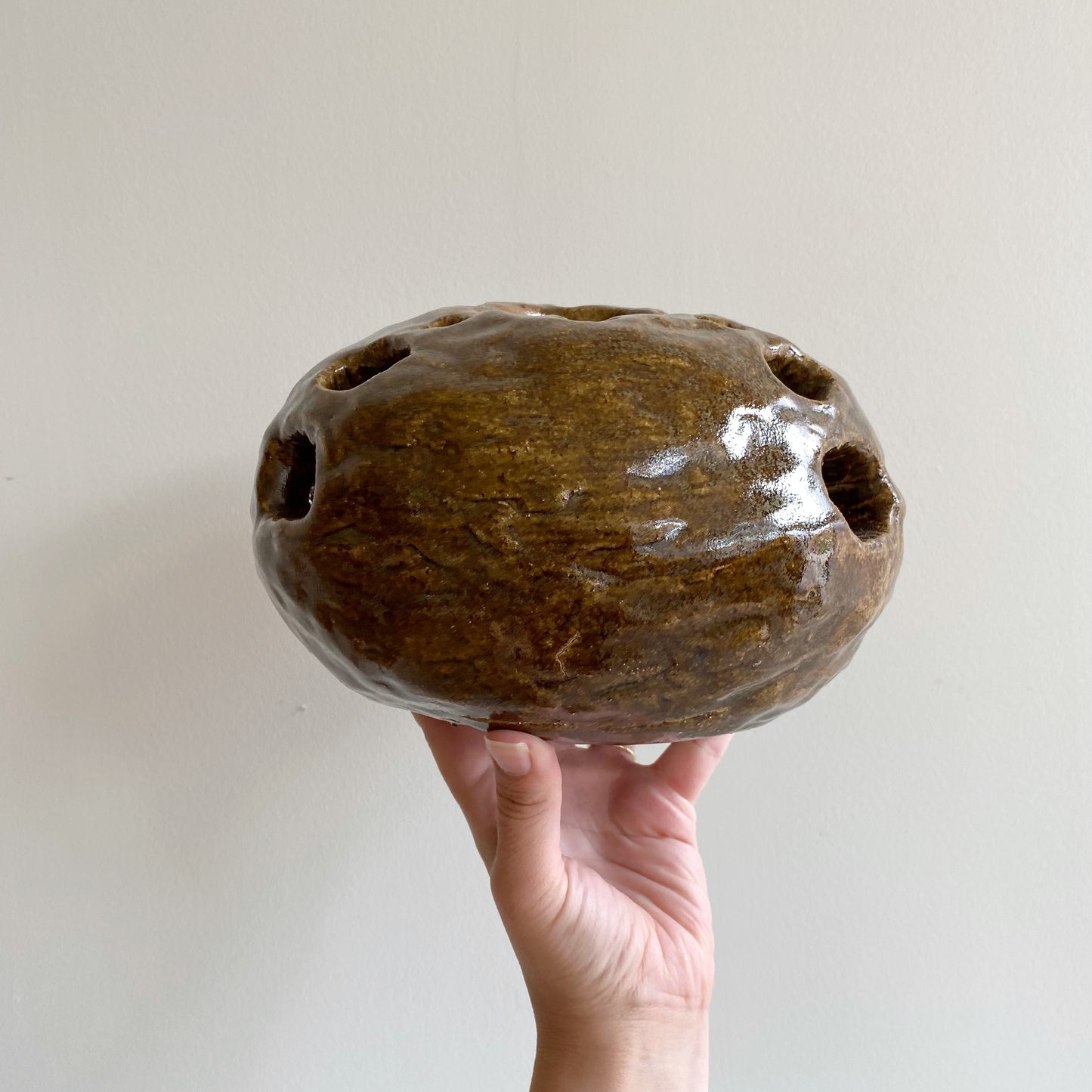 Large Found Studio Pottery Object