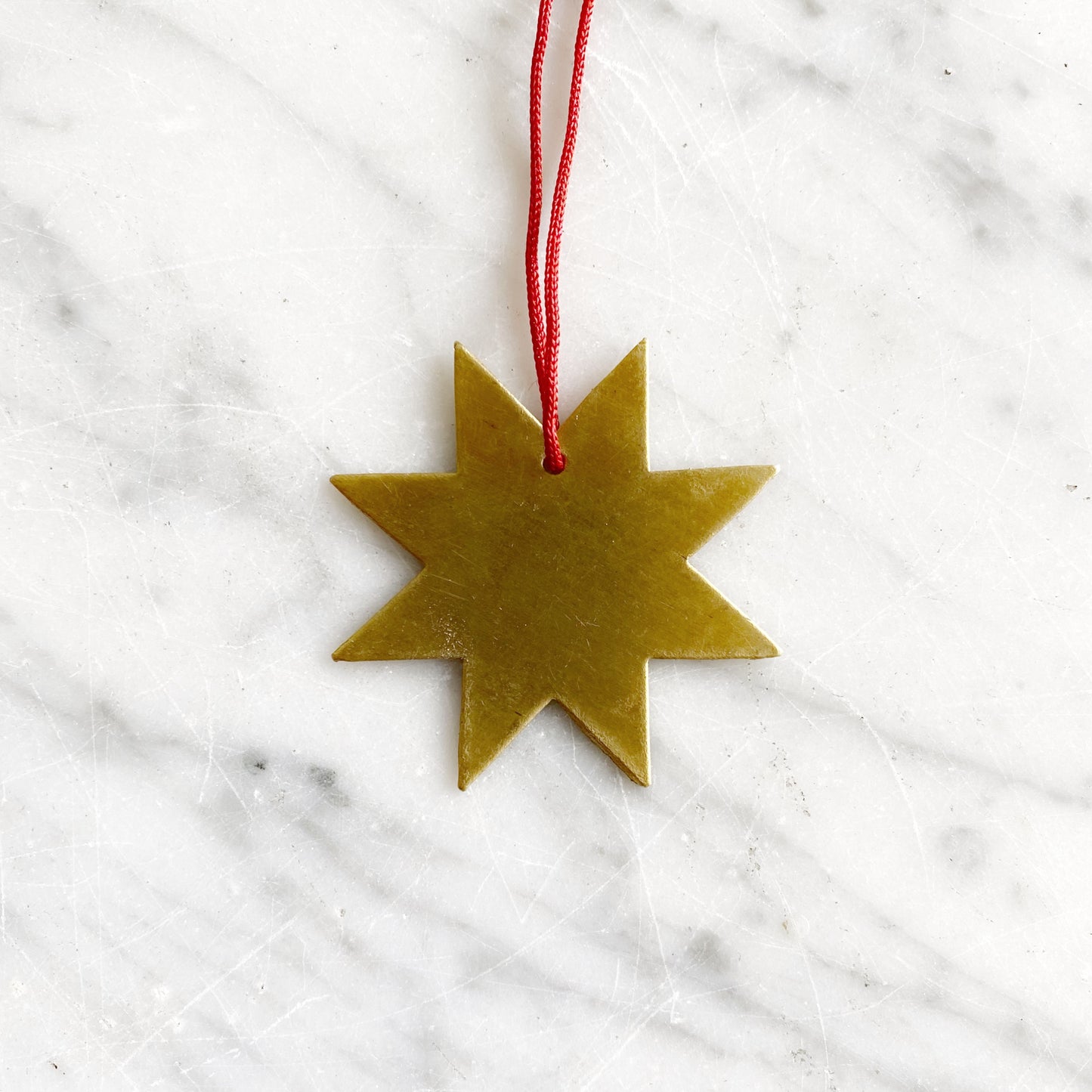 20% OFF: Brass Snowflake Ornament, Choose