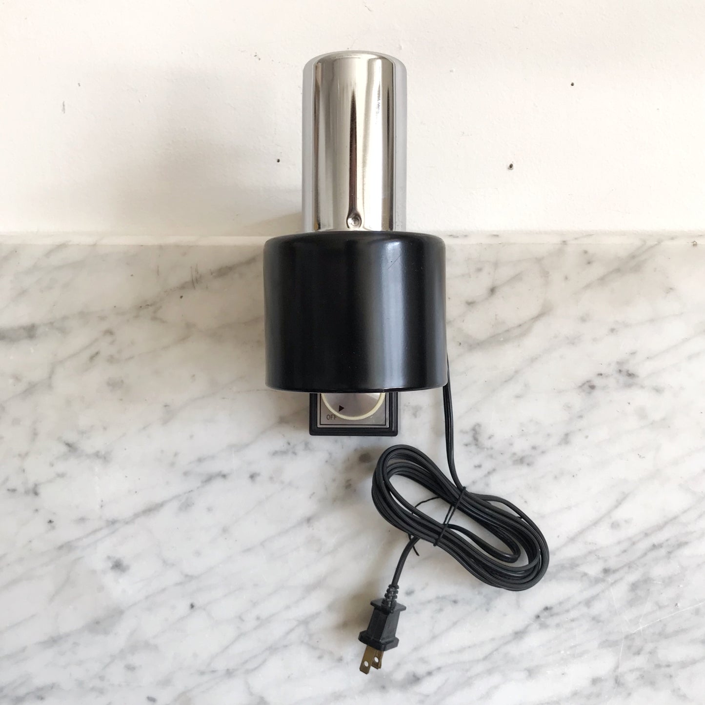 MCM Black + Chrome Reading Light