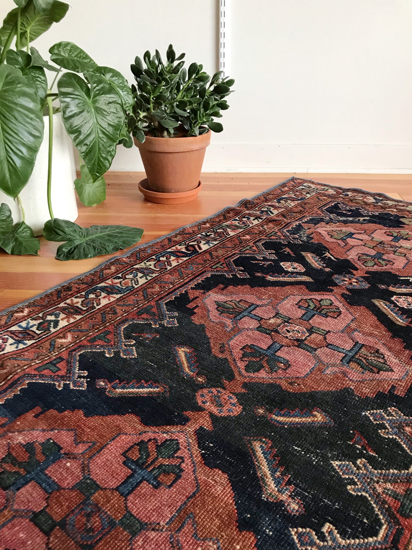 “DANA” Vintage Hand-knotted Area Rug (3.5 x 5.10)