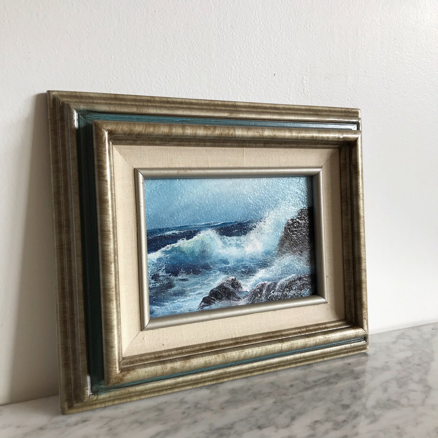 Original Seascape Painting, Sandy Robinson