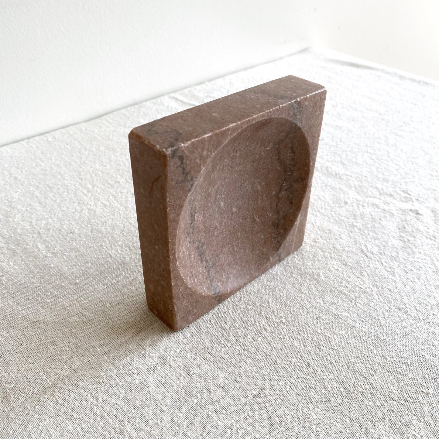 Vintage Marble Ashtray / Catchall / Dish