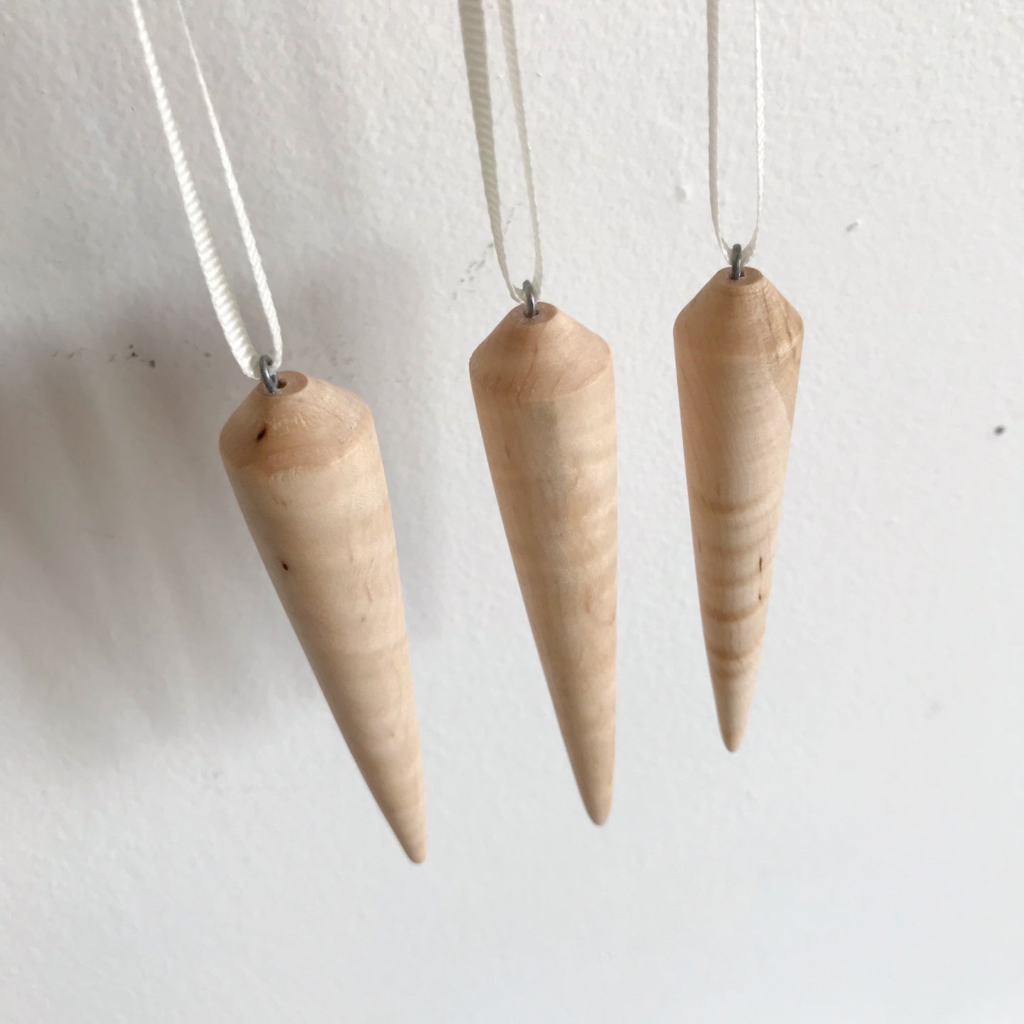 20% OFF: Wooden Heirloom Ornament, Icicle