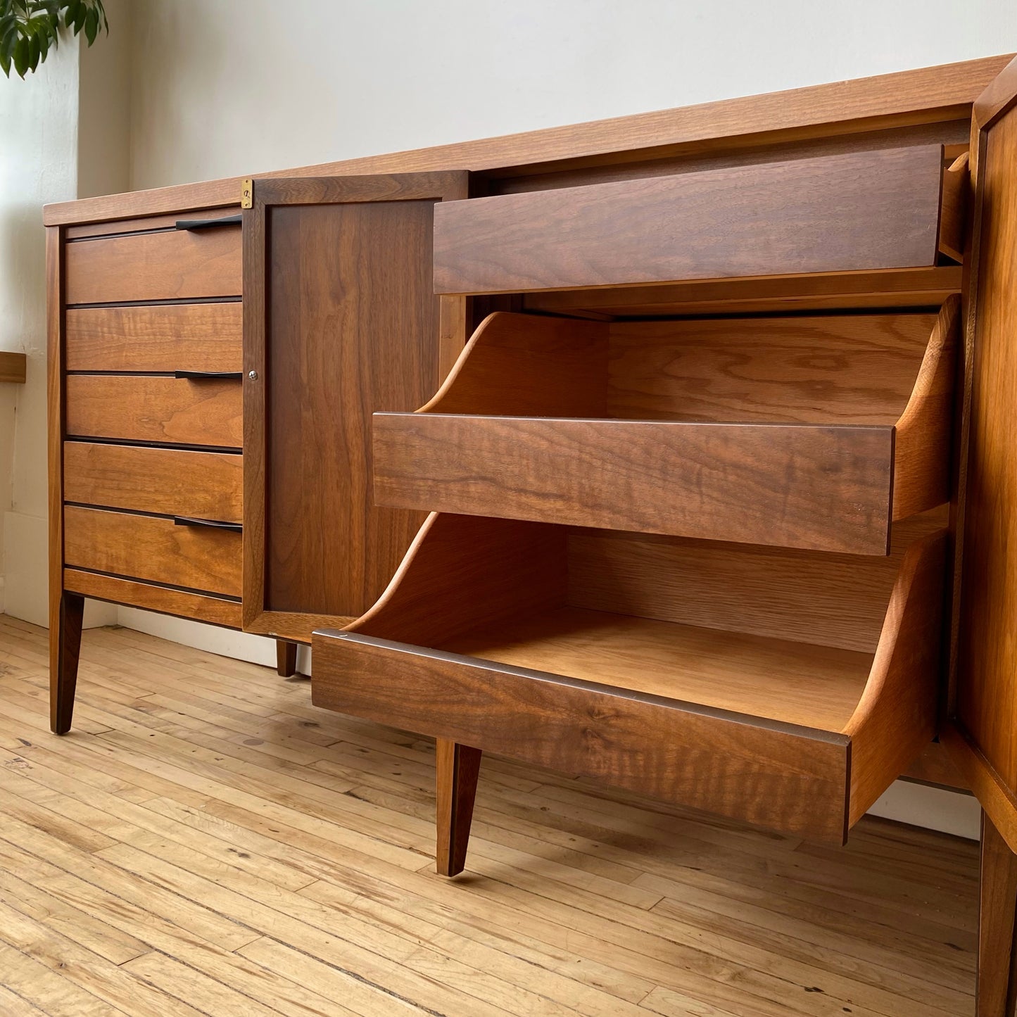 Vintage Lane “Tuxedo” Lowboy Credenza