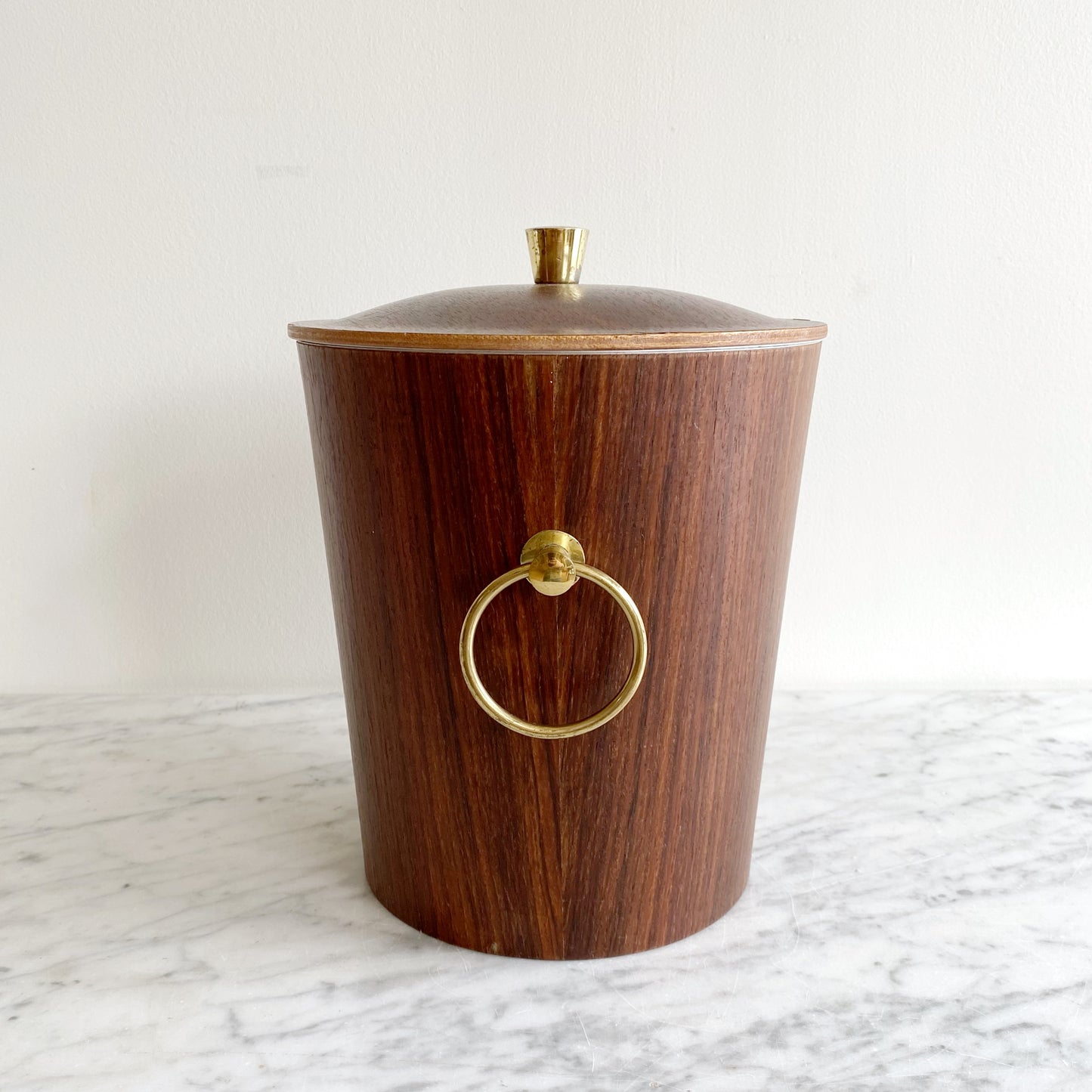 Vintage MCM Rosewood Ice Bucket