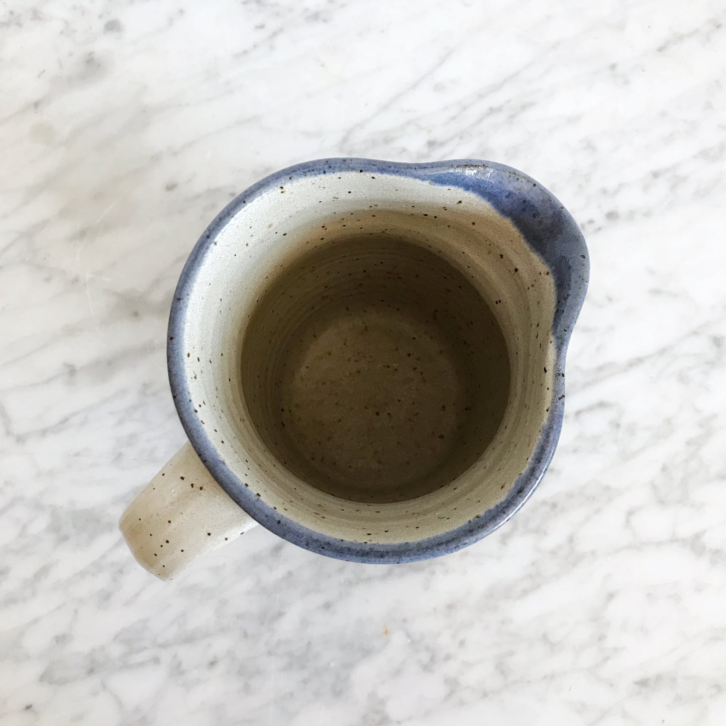 Petite Stoneware Pottery Pitcher