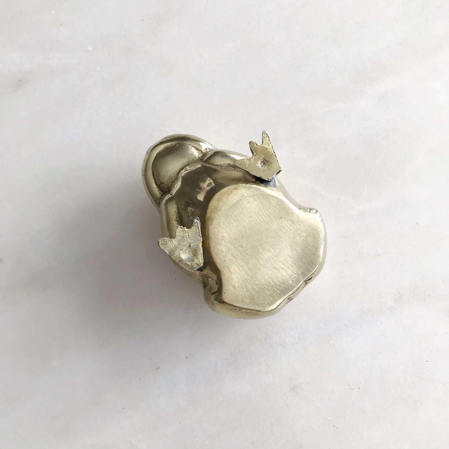 Vintage Brass Frog
