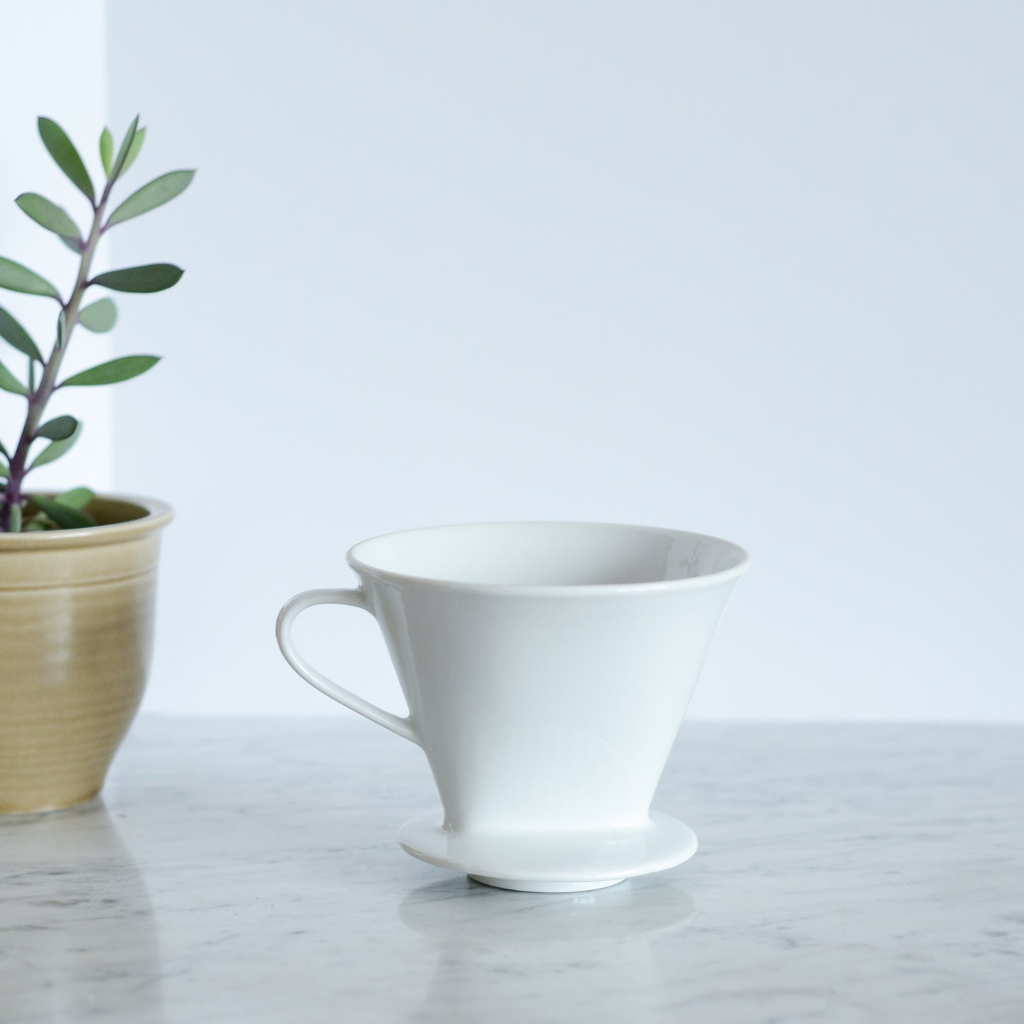 Melitta Porcelain Pour-Over Coffee Filter, 1X4