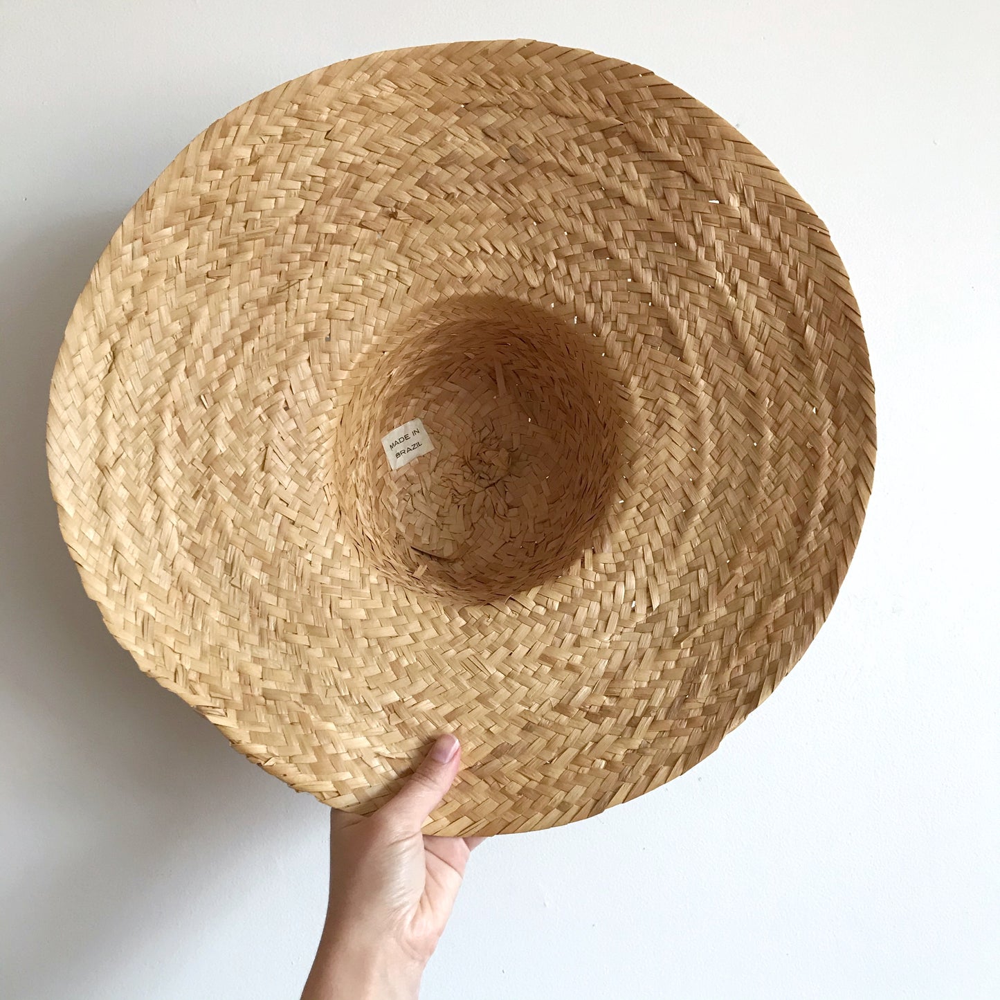 Natural Woven Hat, Brazil