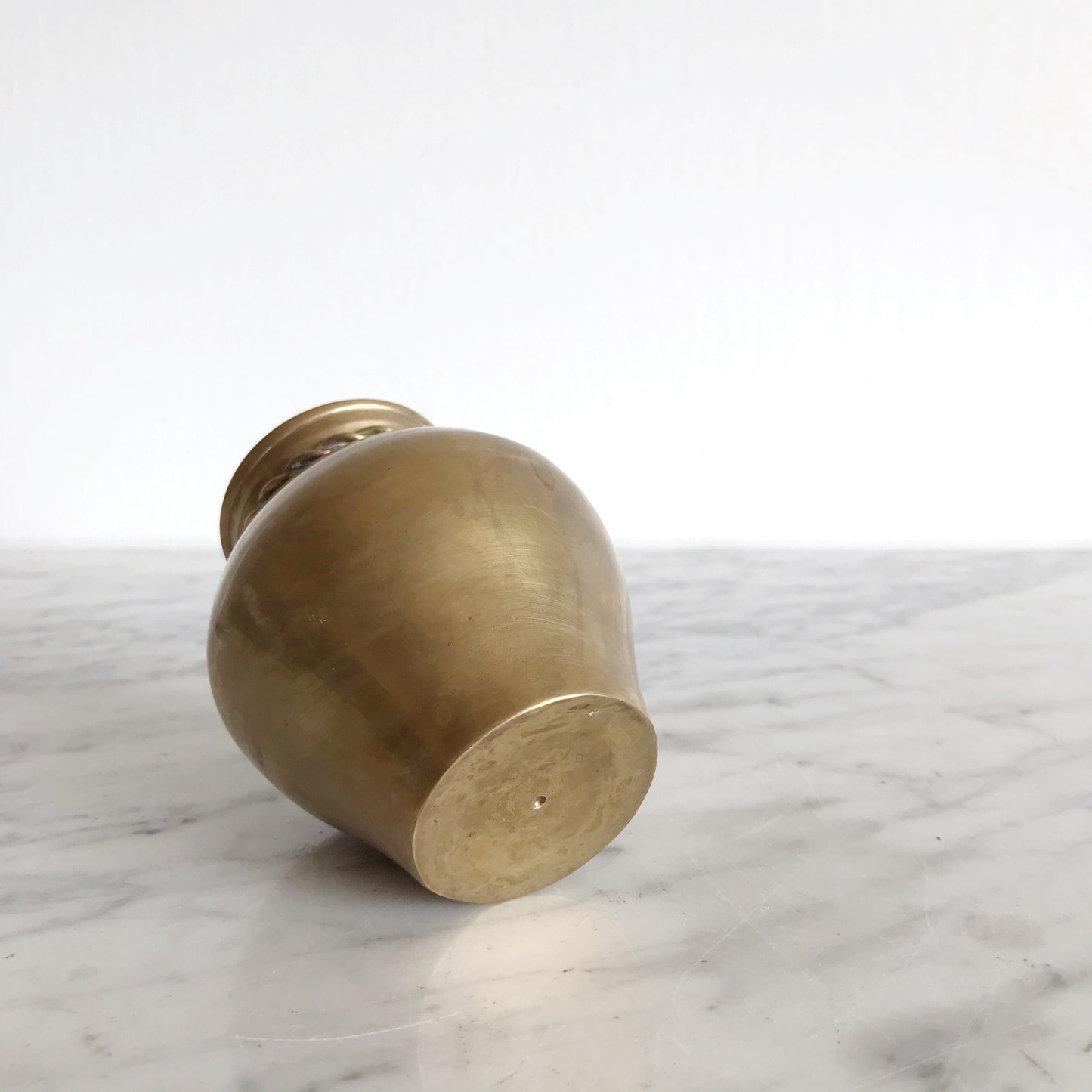 Small Vintage Brass Vase