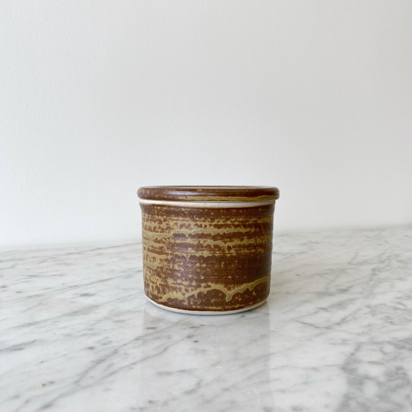 Handcrafted Stoneware French Butter Dish