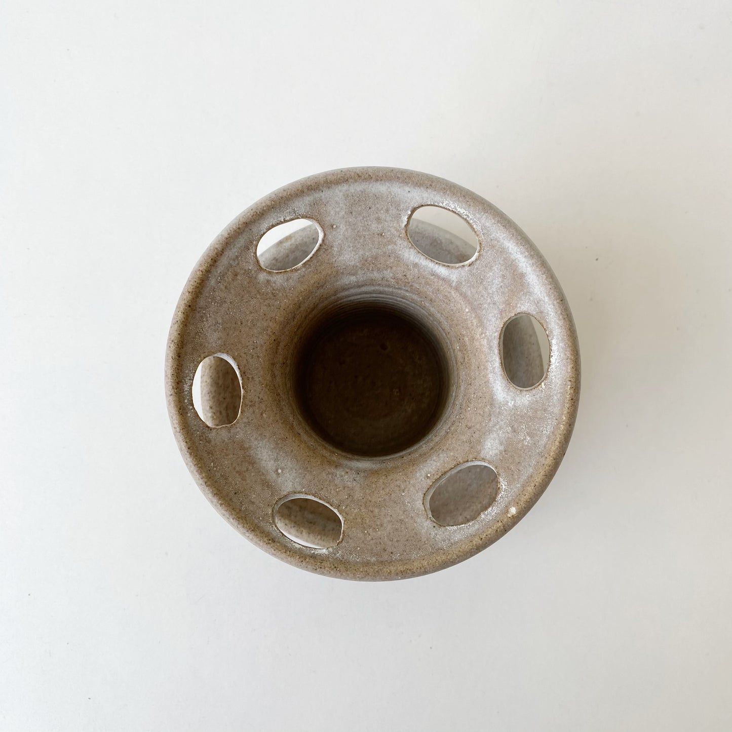 Handcrafted Pottery Brush Holder