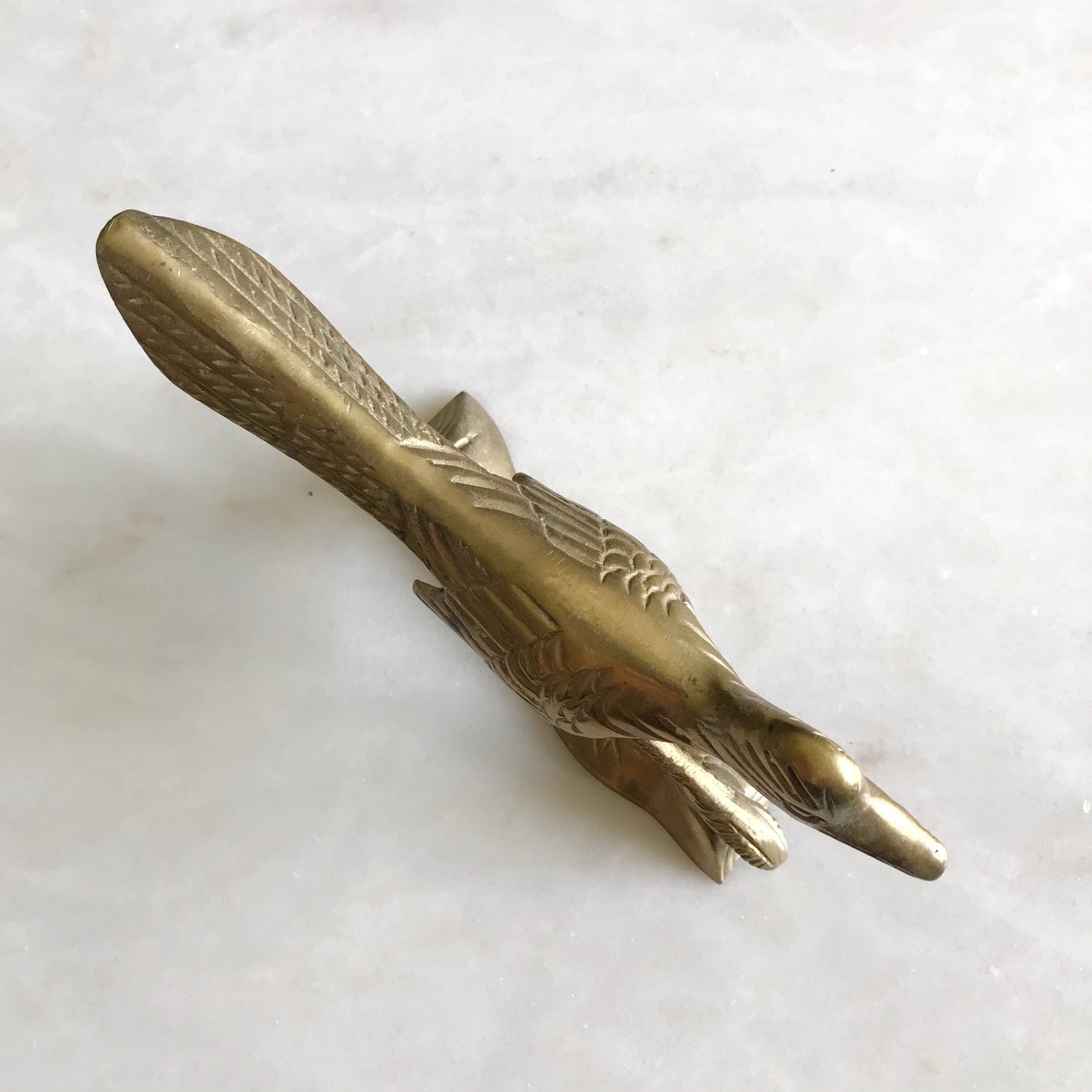 Vintage Brass Roadrunner Figure