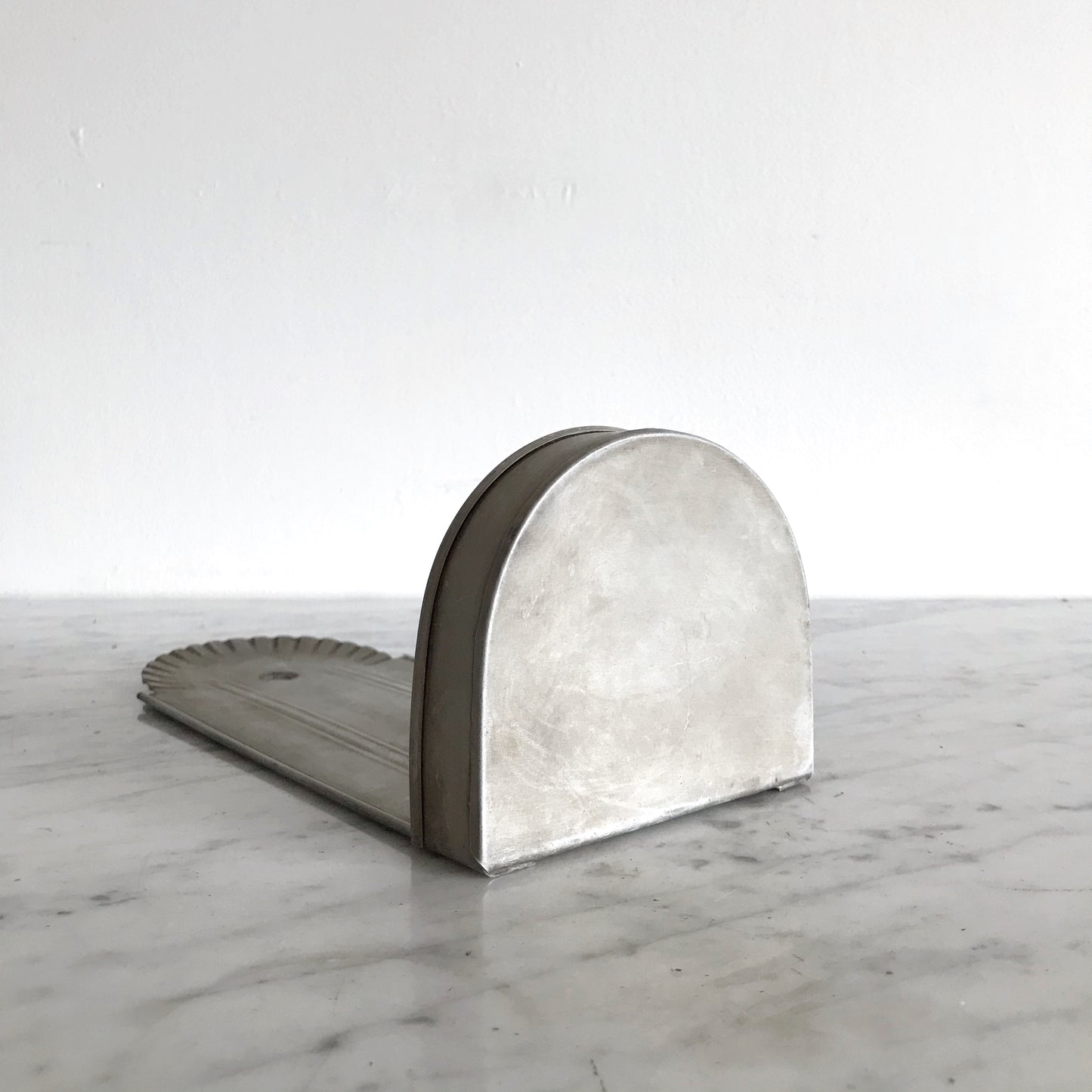 Large Vintage Galvanized Candle Sconce