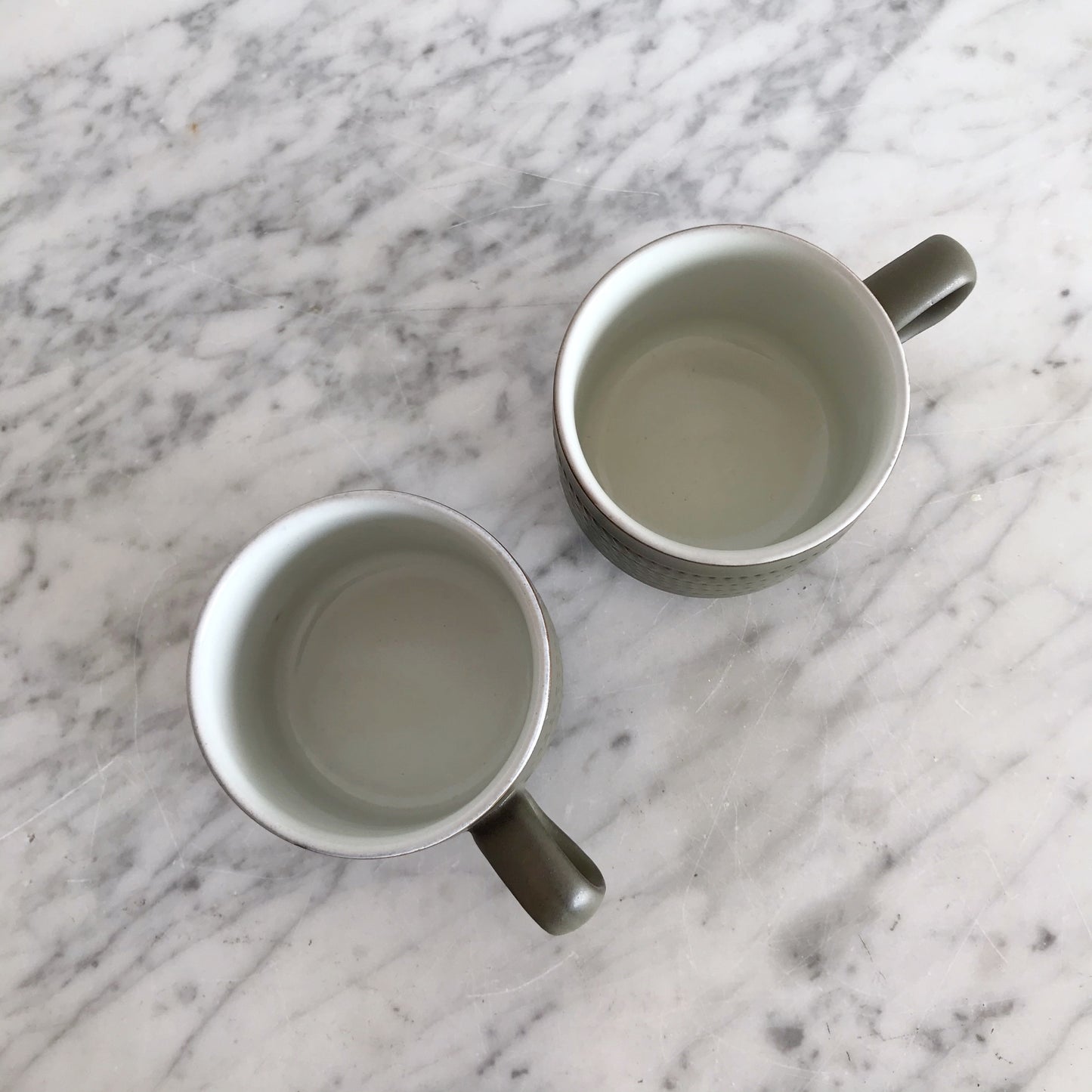 Pair of Vintage Coffee Cups by Denby