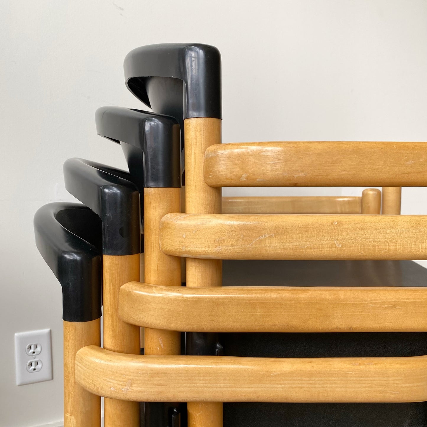 Set of 4 Vintage “Strax” Chairs by Hartmut Lohmeyer for Casala