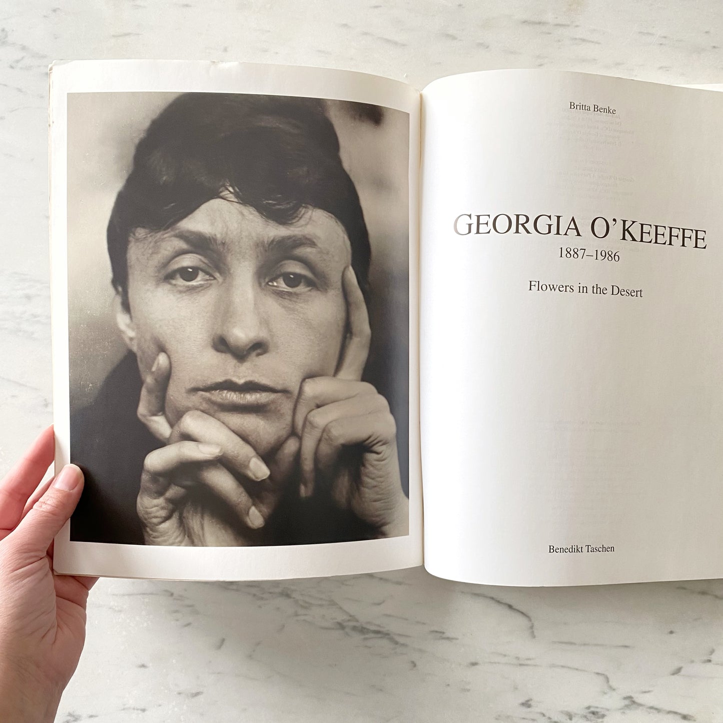 Book: Georgia O'Keeffe: Flowers in the Desert