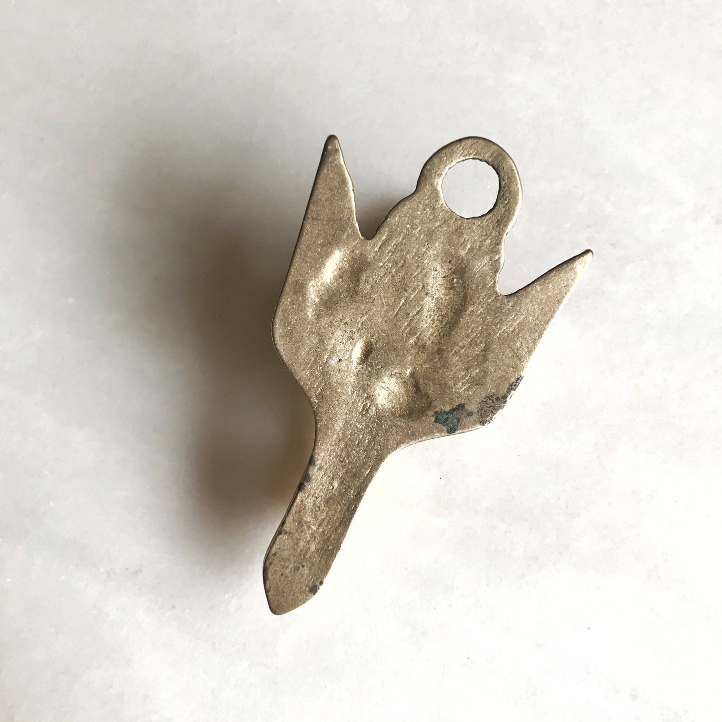Single Vintage Brass Duck Clip