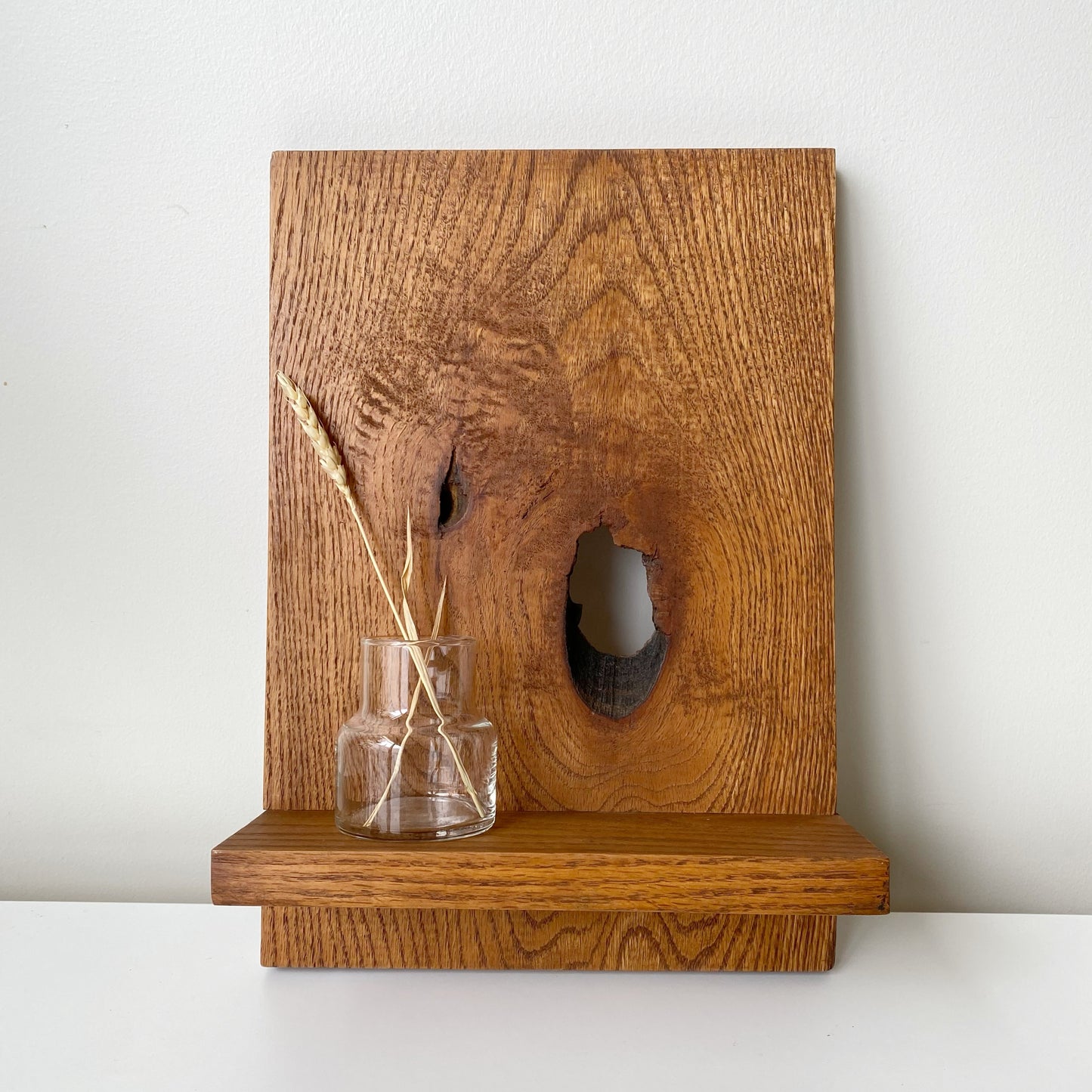 Handcrafted Wooden Wall Shelf