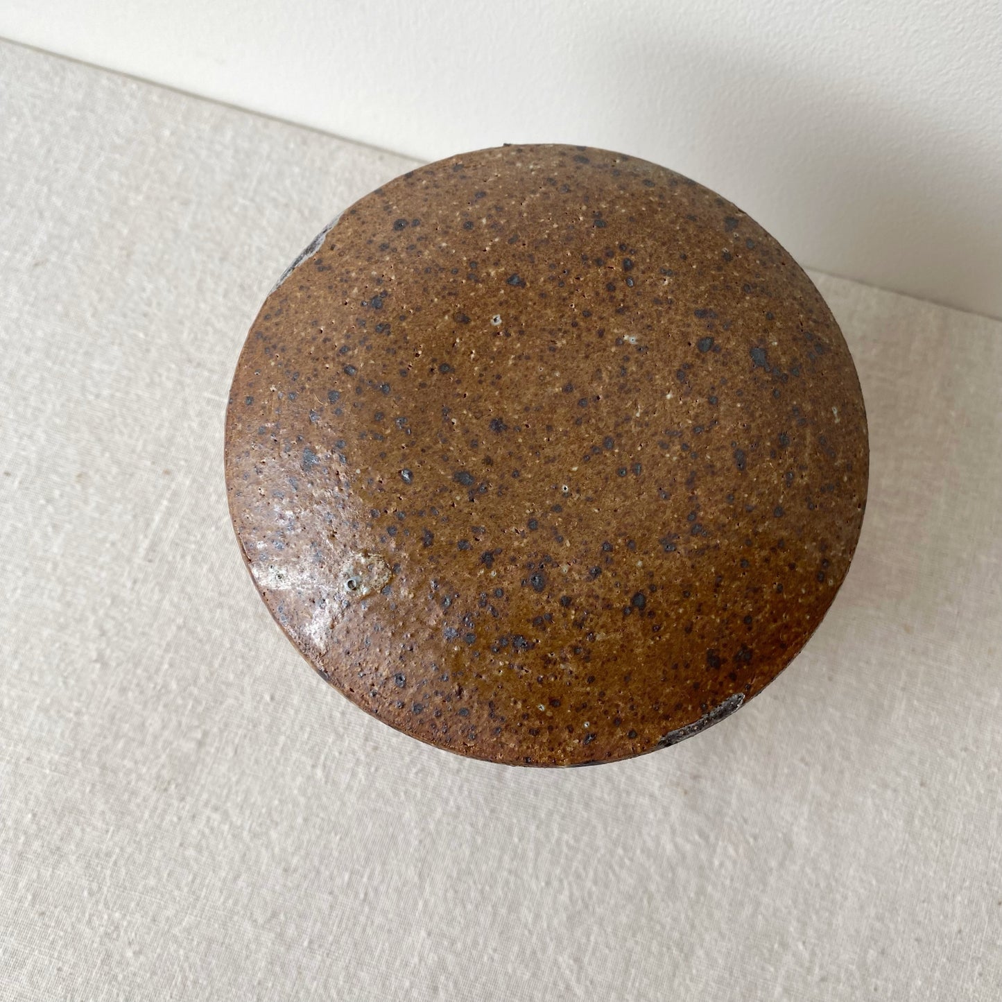 Vintage Studio Pottery Vessel with Lid