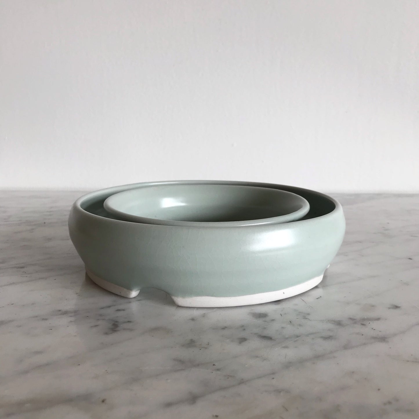 Vintage Ceramic Floral Ring, Ikebana Vase