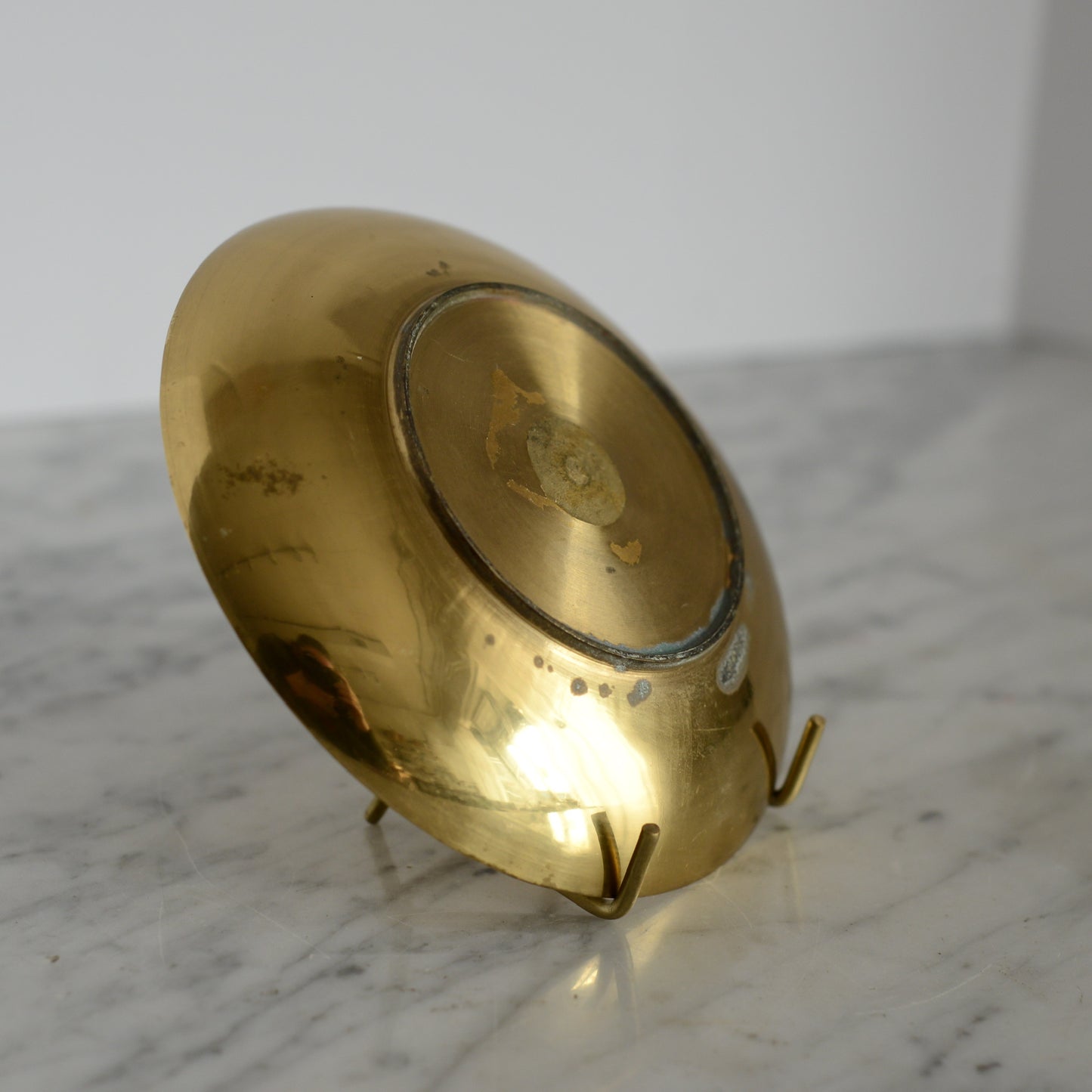 Simple Vintage Brass Dish