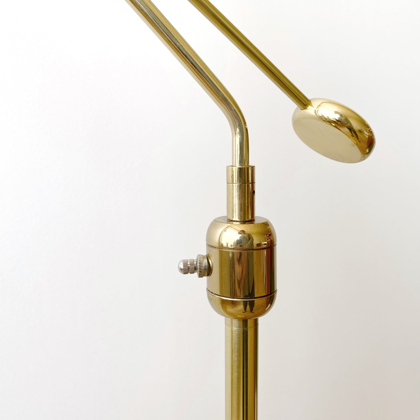 Vintage Gold Articulating Floor Lamp