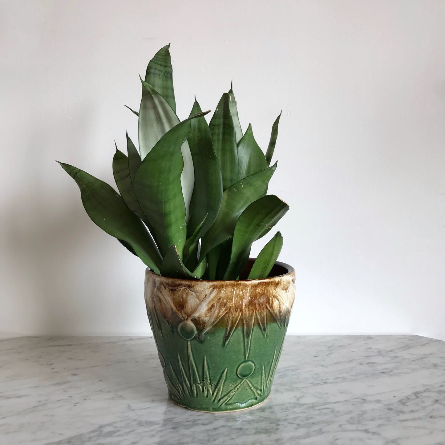 Vintage “Sun & Moon” Planter