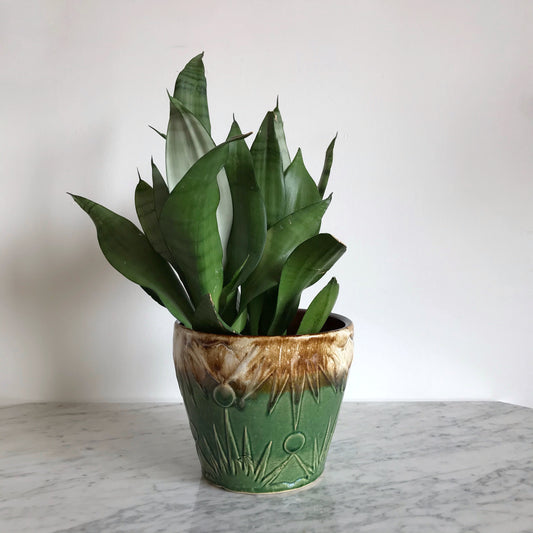 Vintage “Sun & Moon” Planter