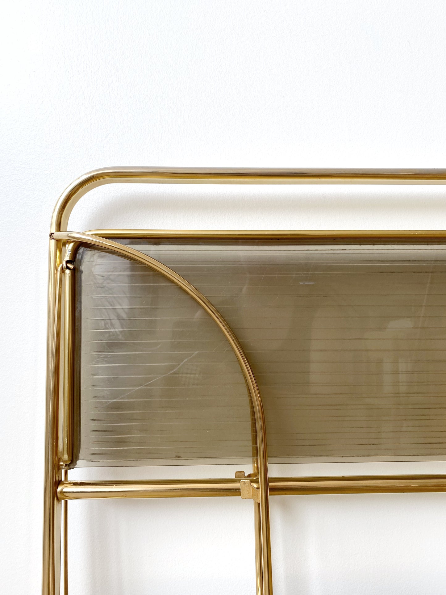 Vintage Mid-Century Folding Bar Cart / Trolly
