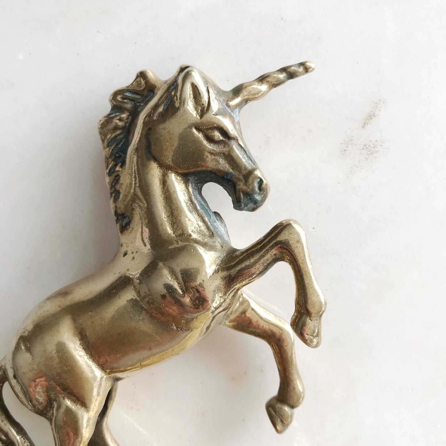 Vintage Brass Unicorn