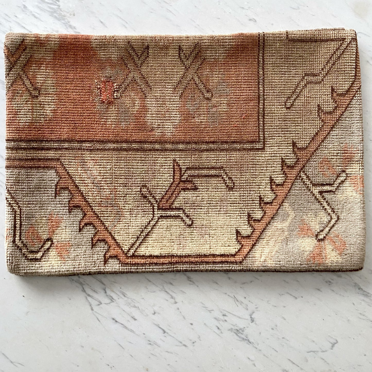 Turkish Hand-knotted Pillow Cover (16” x 24”)