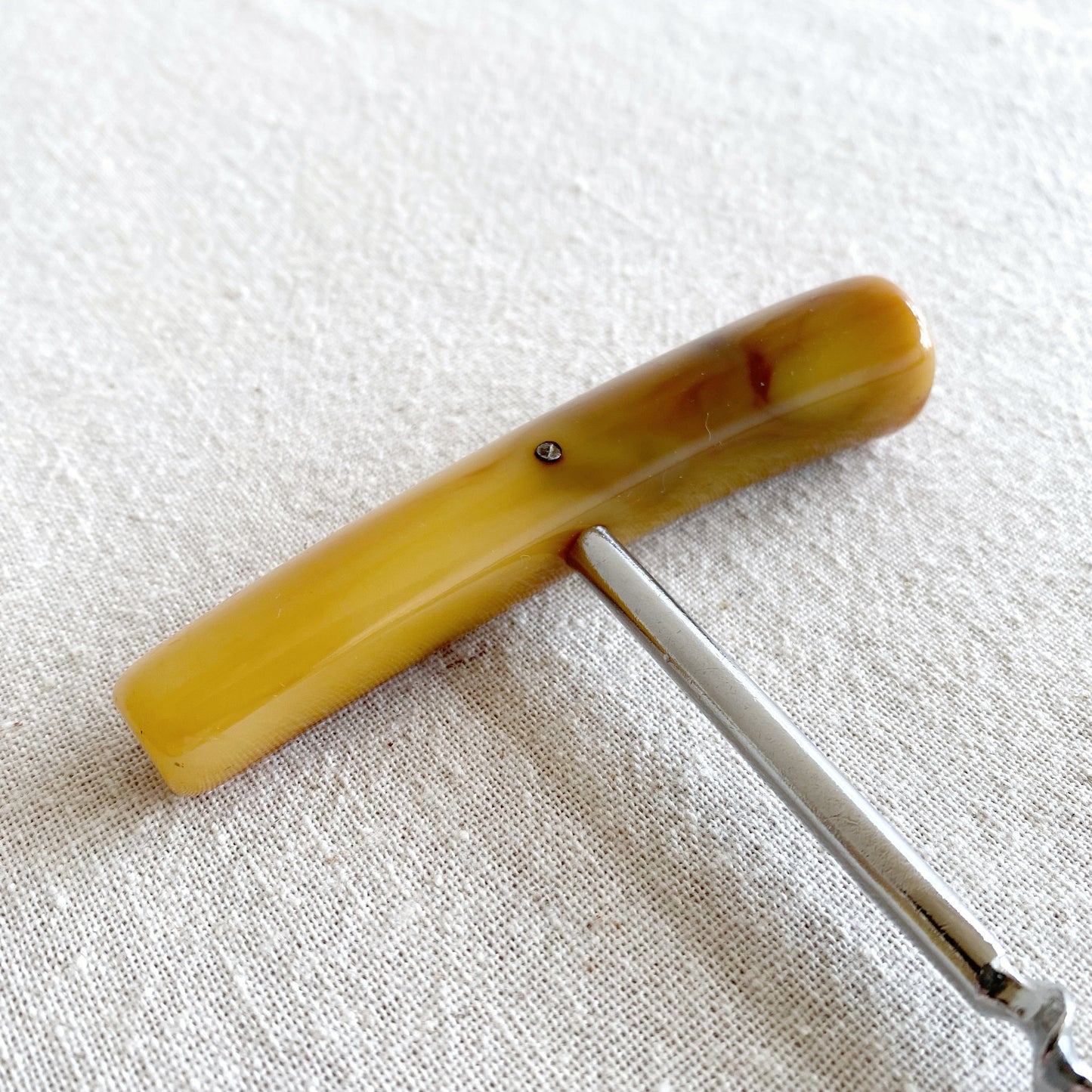 Vintage Faux-Horn Corkscrew