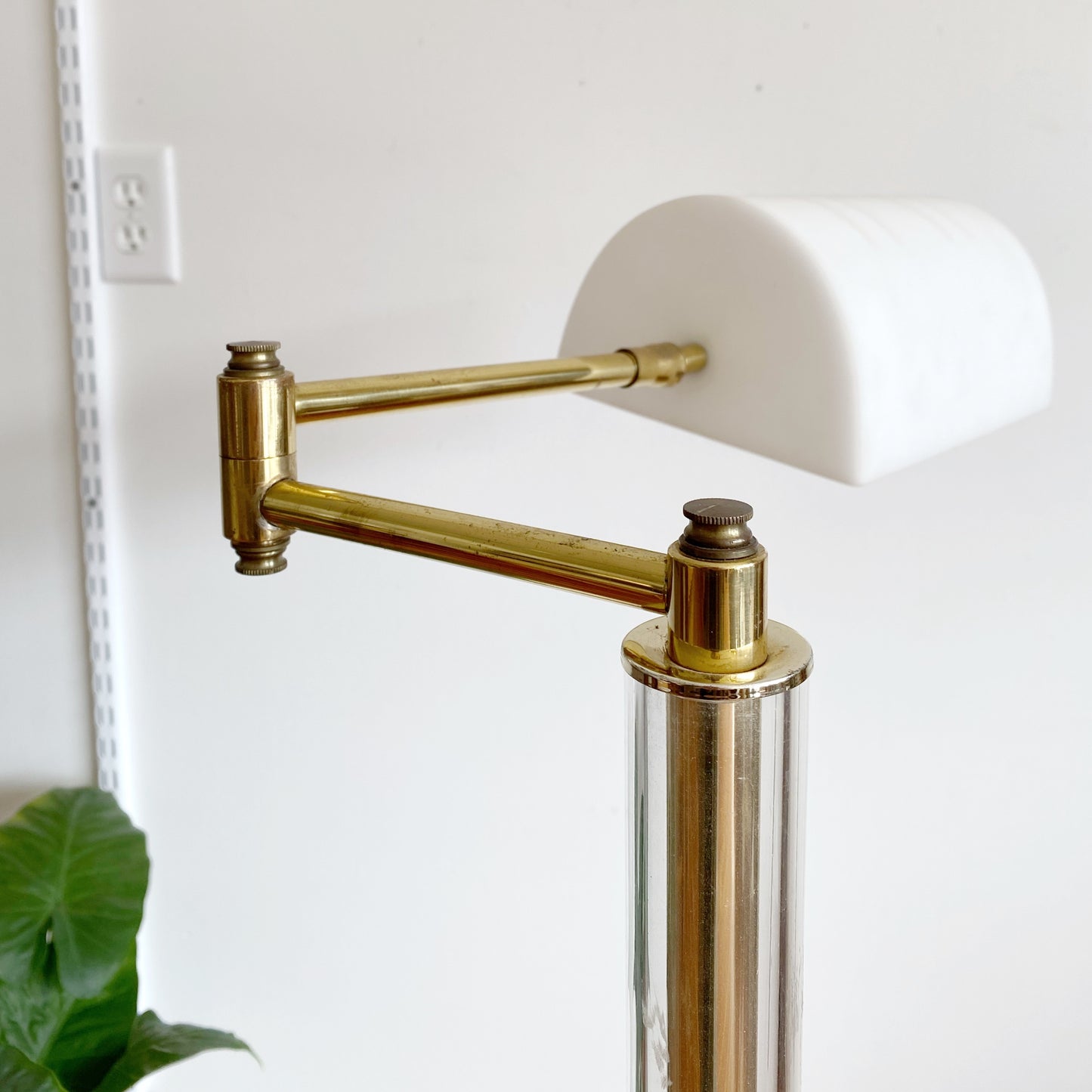 Vintage Mod Lucite Floor Lamp by Bauer