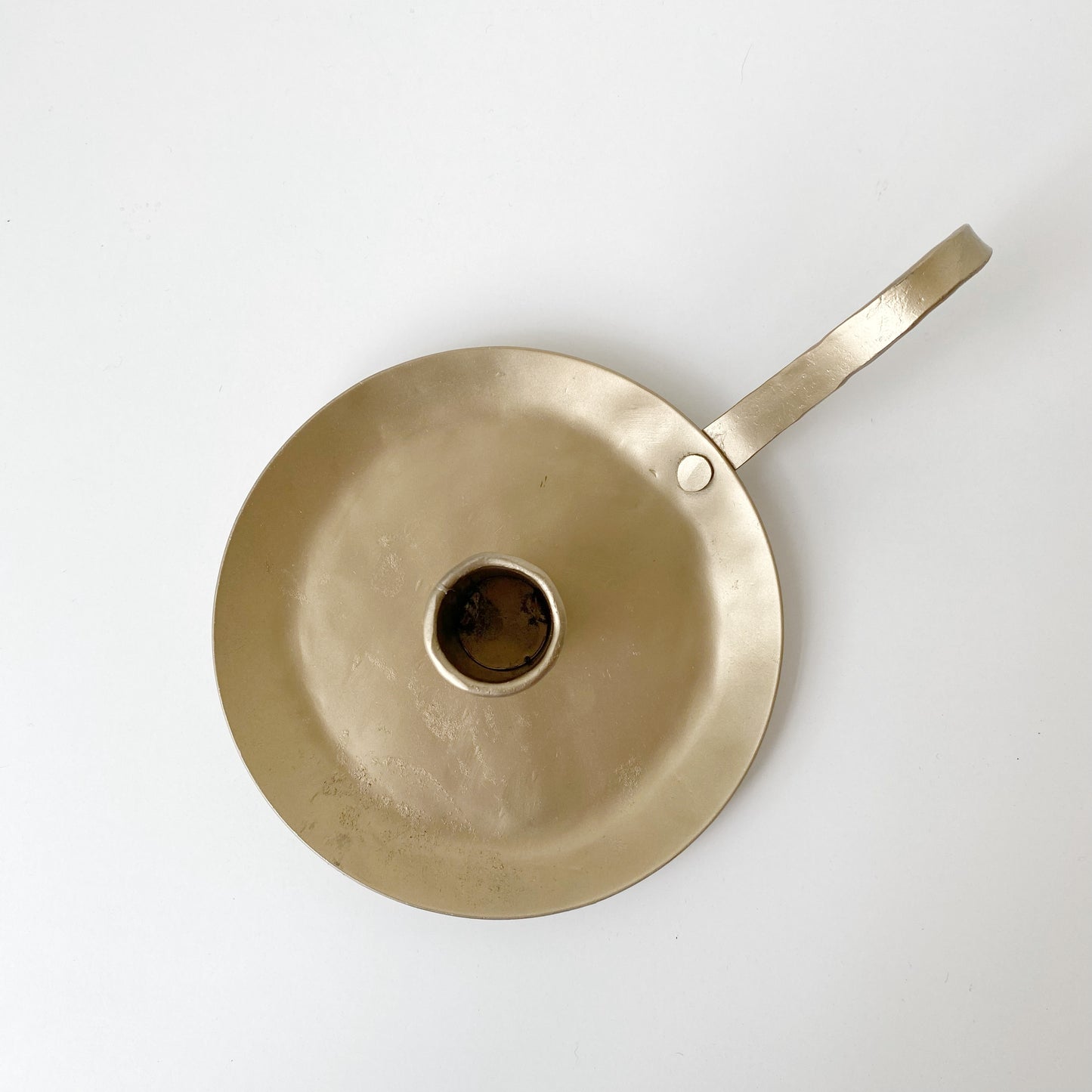 Golden Chamberstick Candle Holder