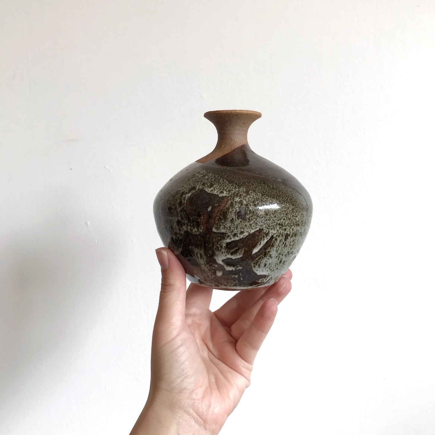 Vintage Stoneware Pottery Vase