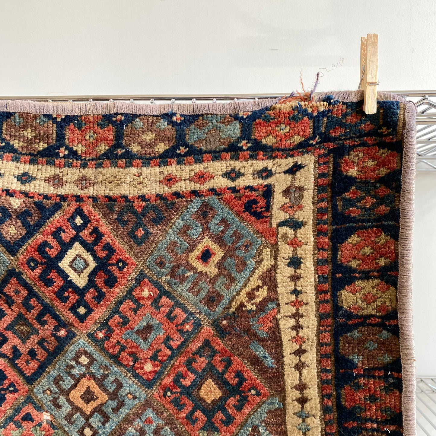 Antique Hand-knotted Persian Textile Hanging / Rug