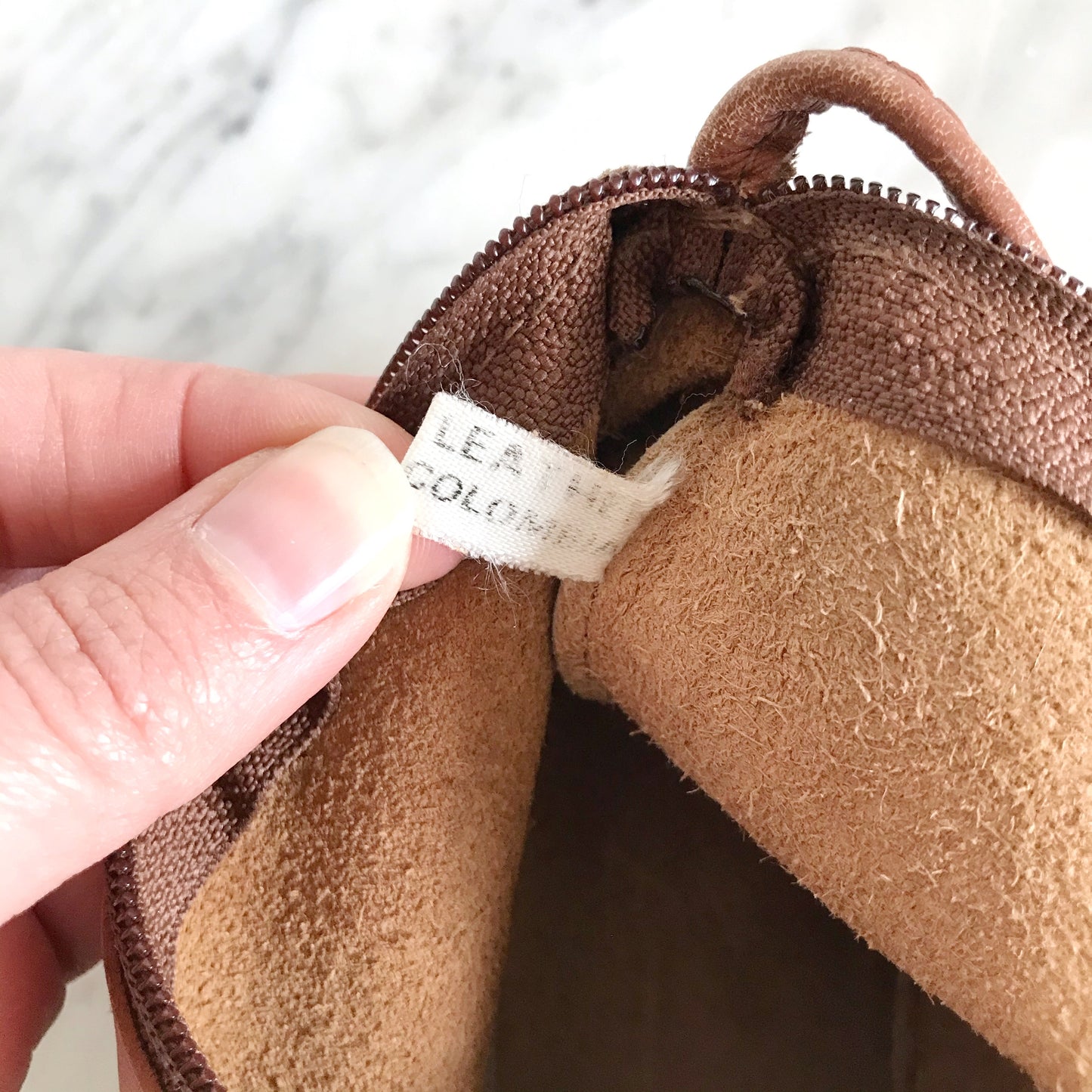 Vintage Minimalist Leather Purse