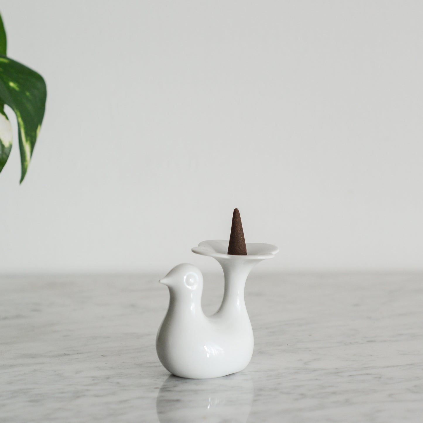 Vintage Minimalist Porcelain Bird, Germany