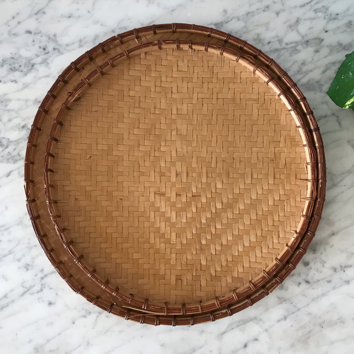 Pair of Vintage Nesting Trays