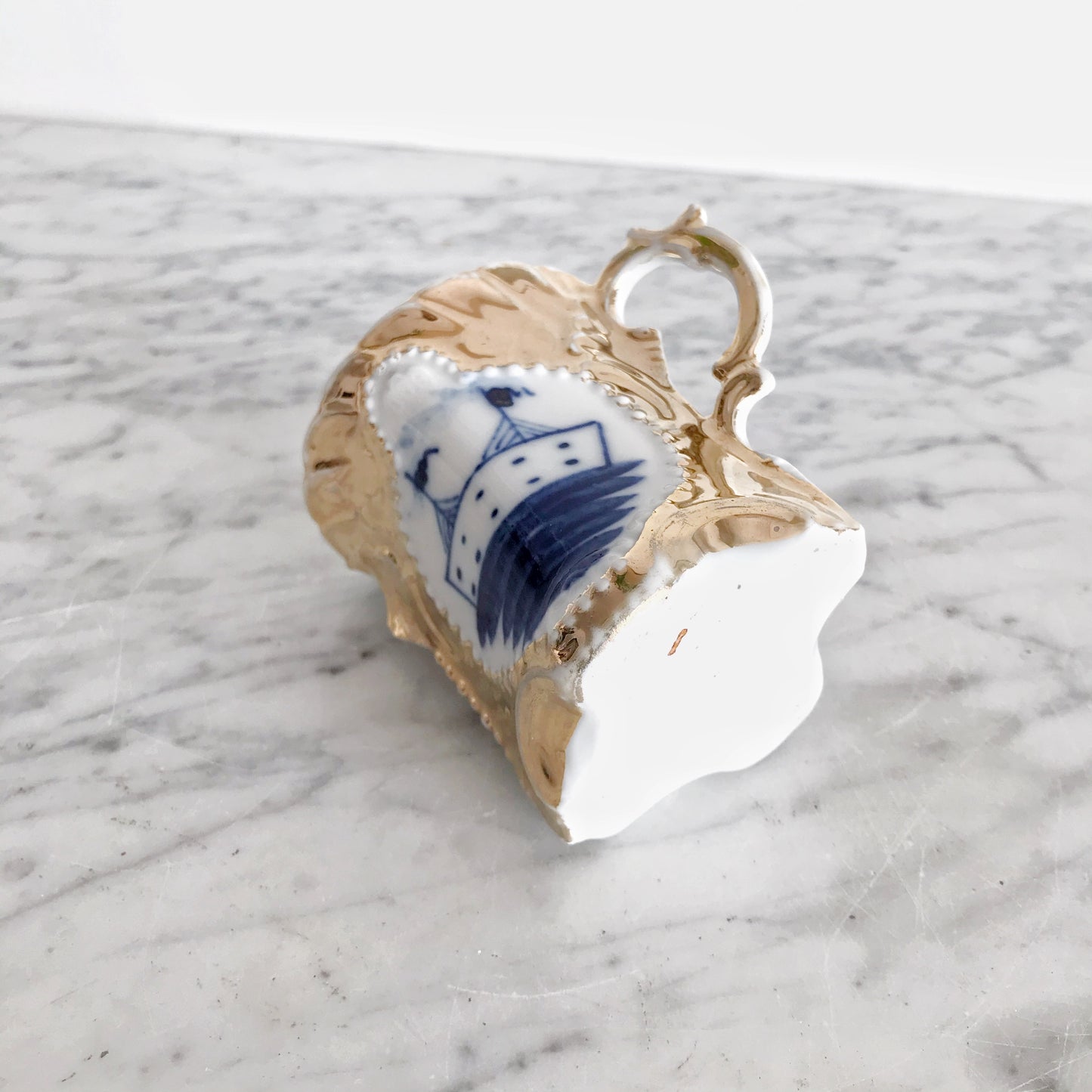 Vintage Nautical Porcelain Cup
