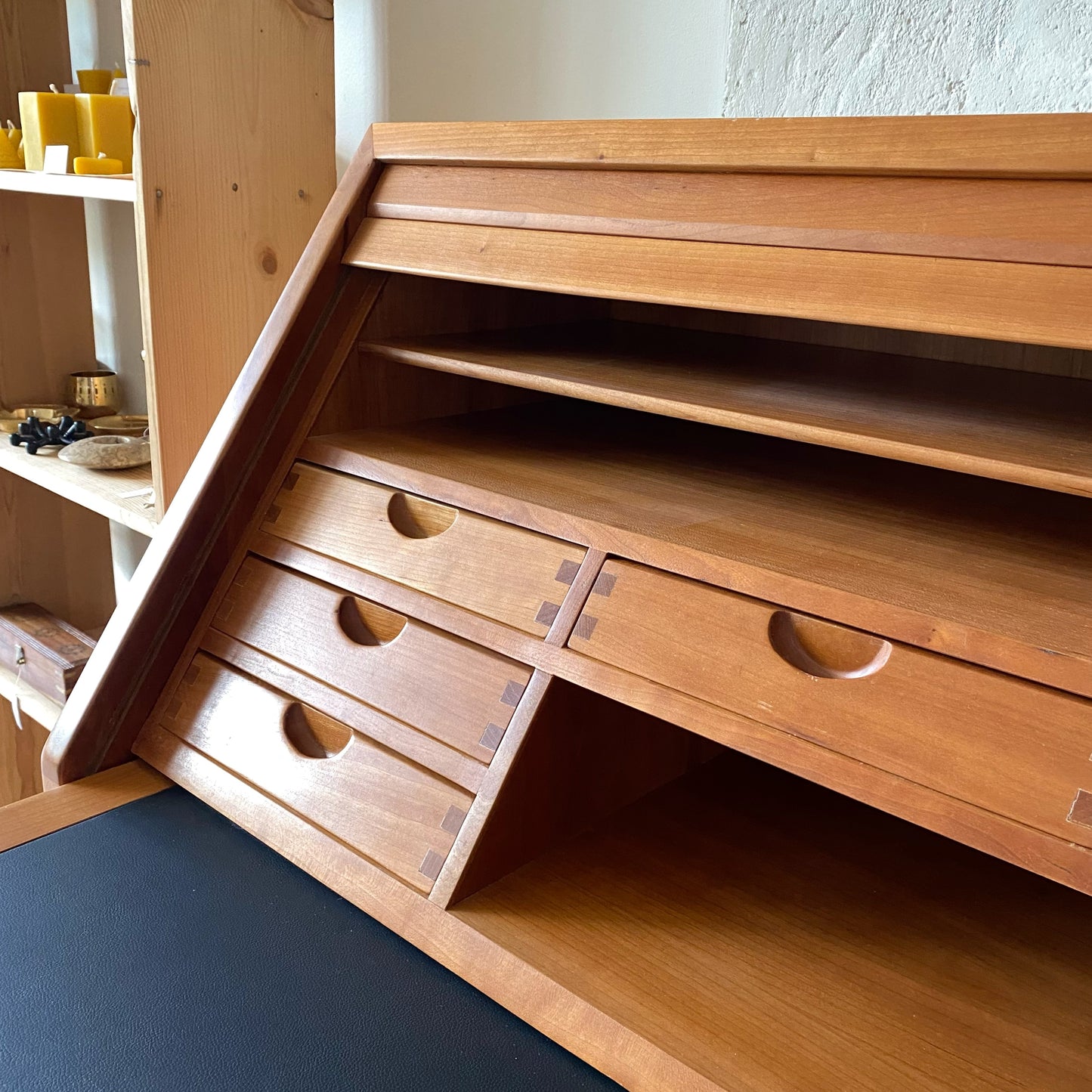 Vintage Modern Secretary Desk