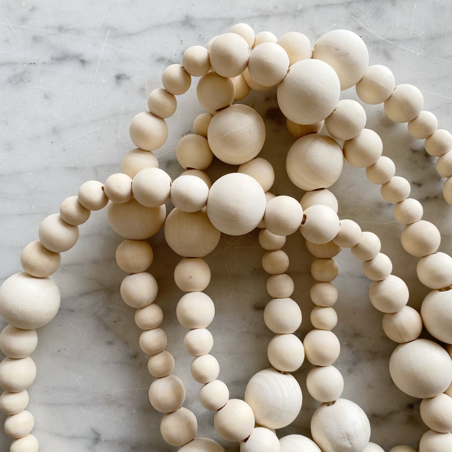 20% OFF: Simple Wooden Garland, Choose