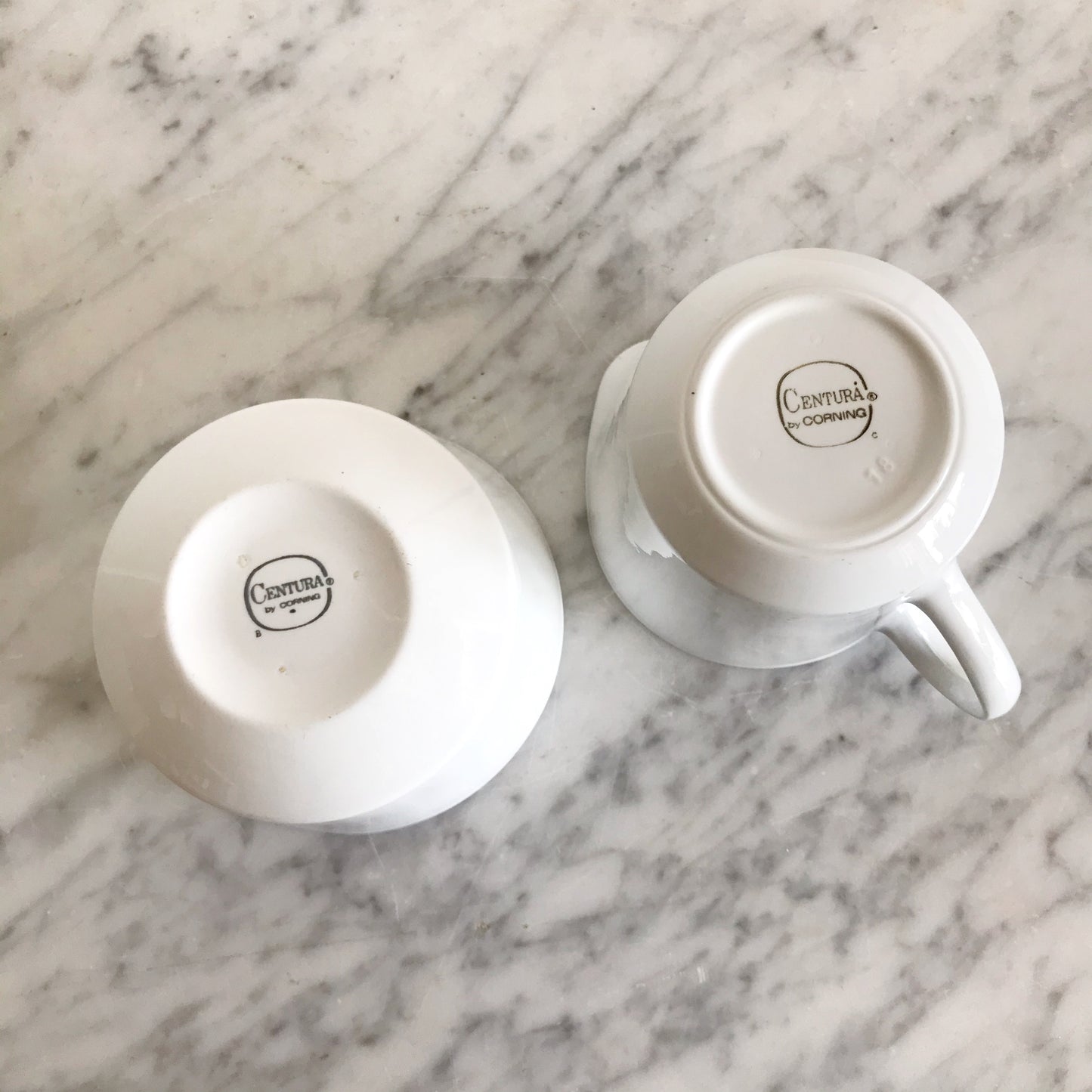 Simple Cream + Sugar Set, CENTURA