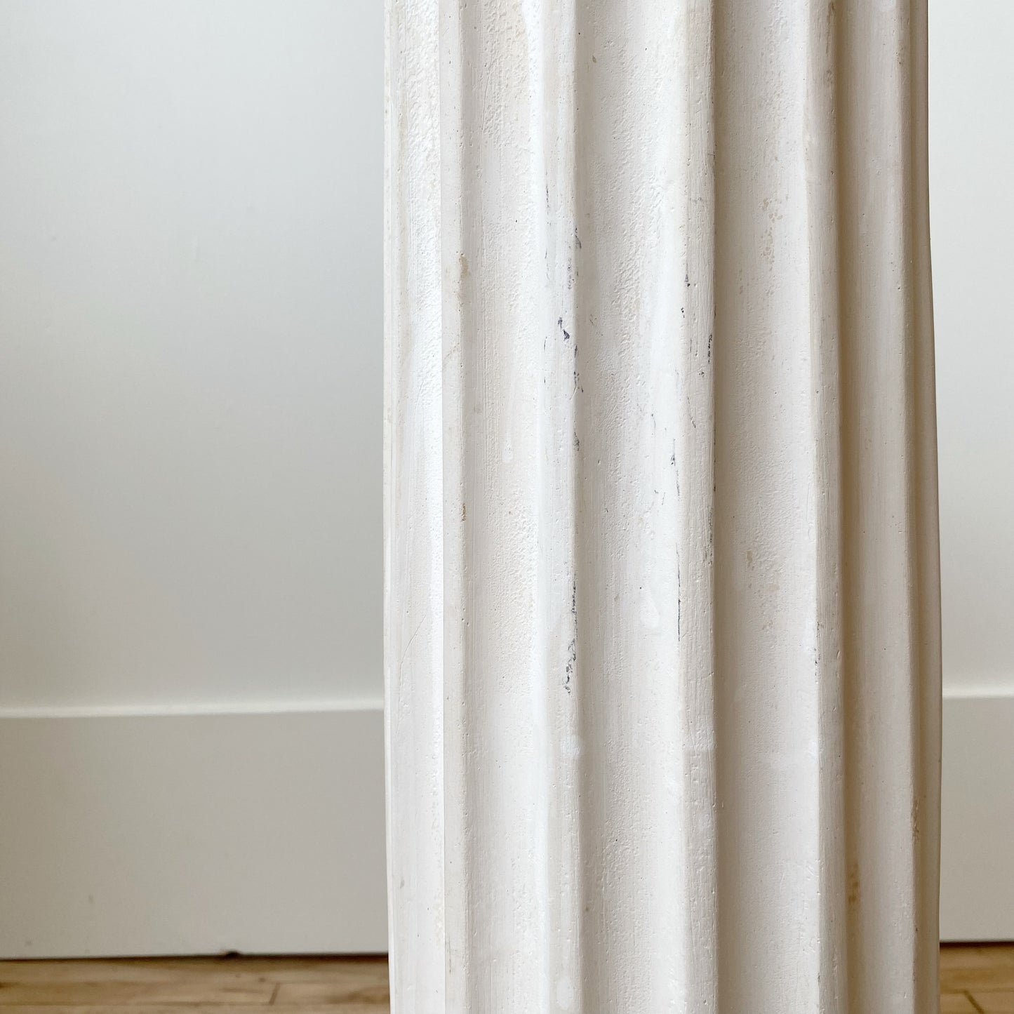 Vintage 29” Plaster Column / Pillar / Plant Stand