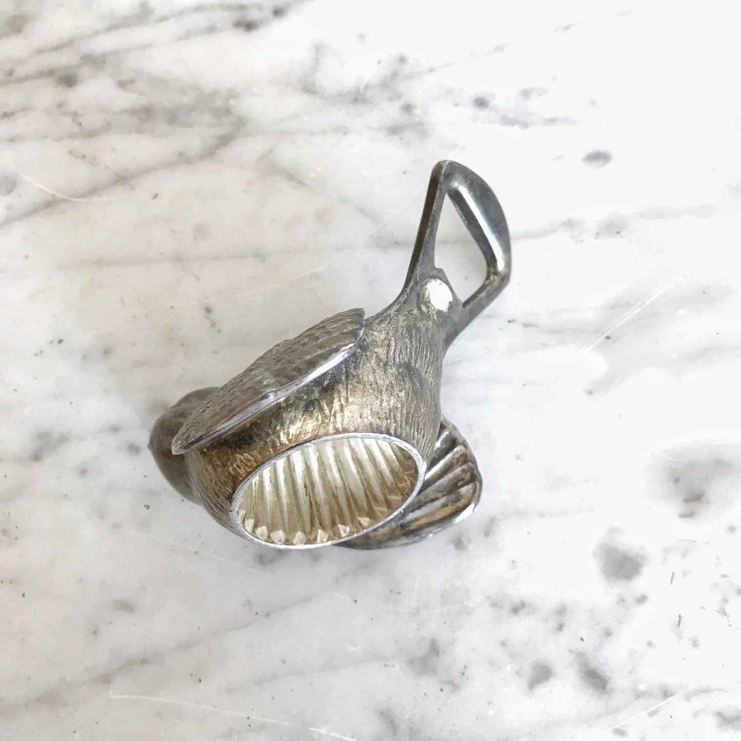 Vintage Silver Bird Bottle Opener