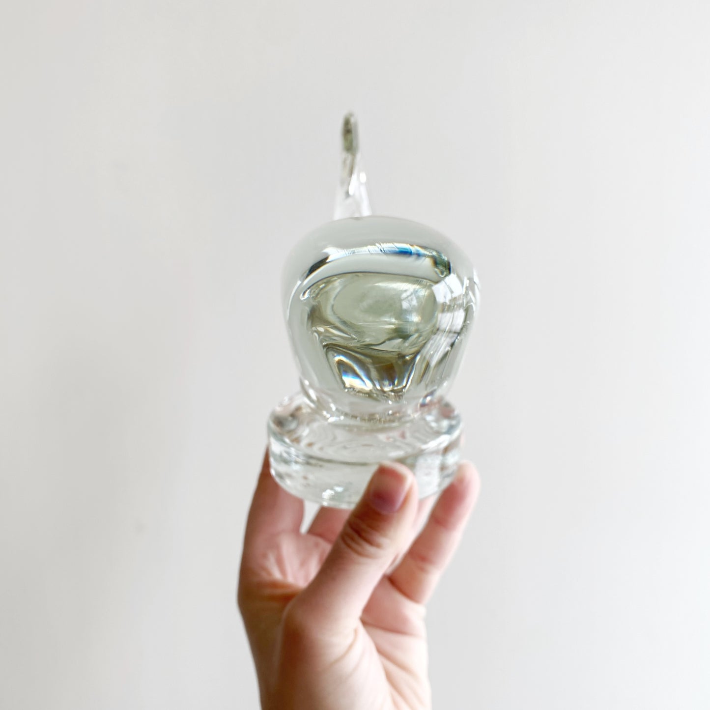 The Sweetest Vintage Handblown Glass Whale