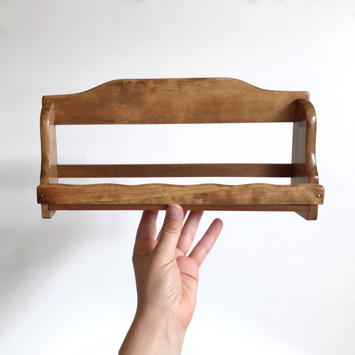 Vintage Wooden Spice Rack