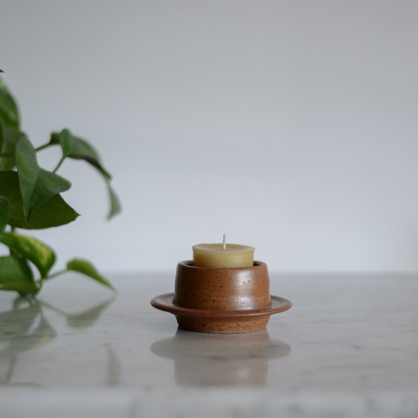 Pottery Candle/Object Holder